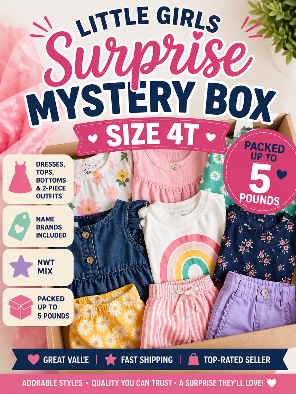Little Girls Surprise Mystery Box